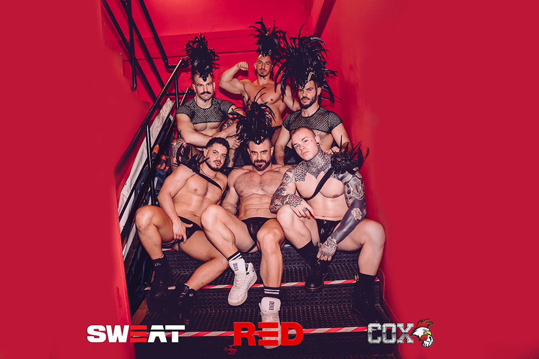 THREESOME = COX + SWEAT + RED – 6 Aprile 2024